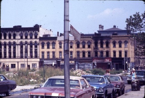 Photo of Bushwick block in the 1960s or 1970s