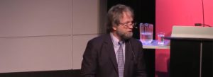 Anatanas Mockus during “The Right to Have Rights: Citizenship Culture and the Future of Cities” event