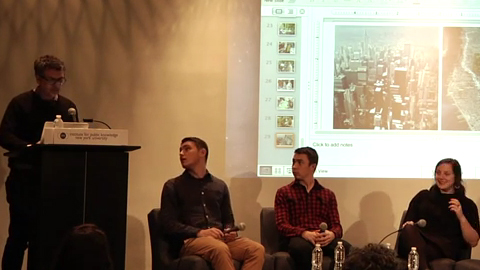 Link to video of "Taking it to the Streets: Artists, Scientists & Sustainability" event