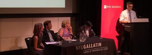 Panel during the "(Still) The Progressive Mayor? Bill de Blasio in Year Two" event