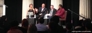 panel discussion at New York Council for the Humanities