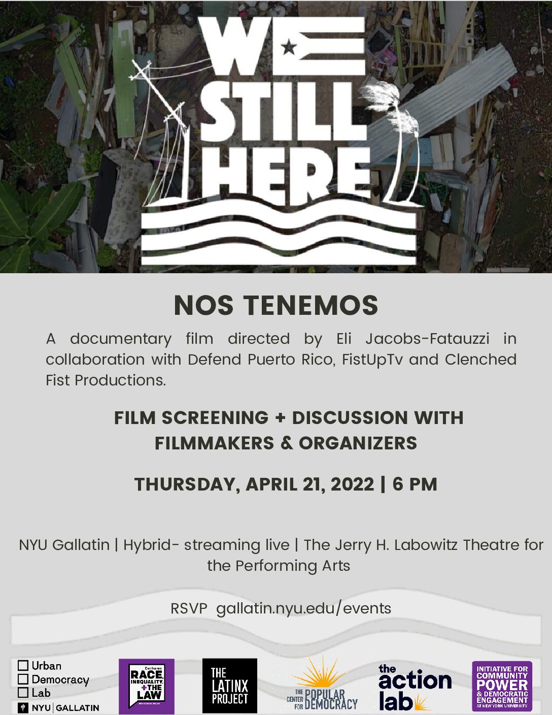 WE STILL HERE: FILM SCREENING AND DISCUSSION